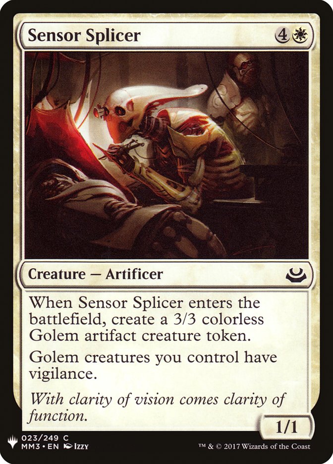 Sensor Splicer [Mystery Booster] | Deep Dive Games St. Marys