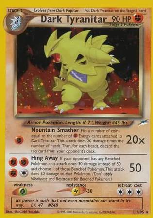 Dark Tyranitar (11/105) [Neo Destiny Unlimited] | Deep Dive Games St. Marys