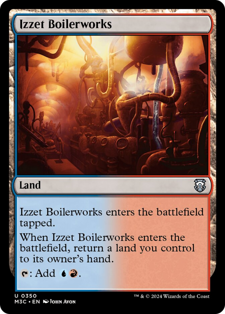 Izzet Boilerworks [Modern Horizons 3 Commander] | Deep Dive Games St. Marys