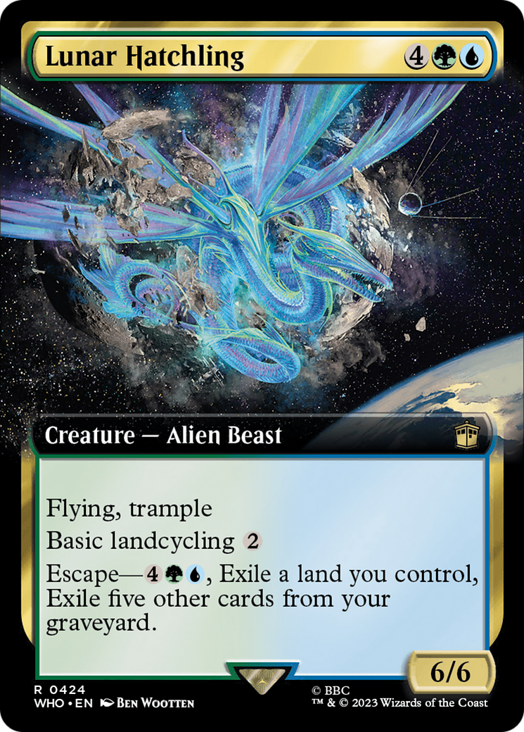 Lunar Hatchling (Extended Art) [Doctor Who] | Deep Dive Games St. Marys