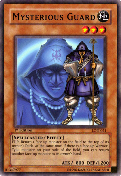 Mysterious Guard [LOD-021] Common | Deep Dive Games St. Marys