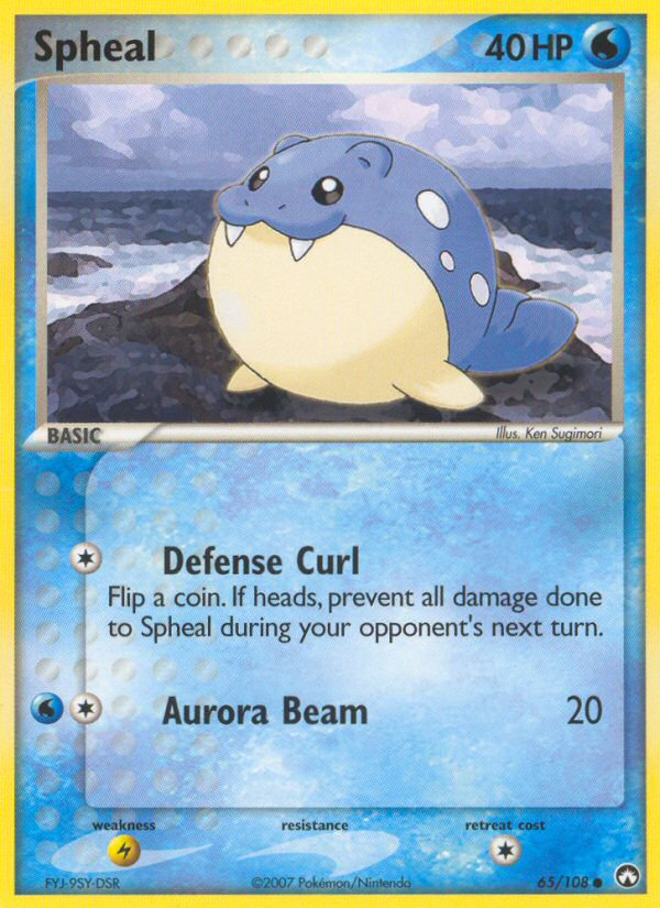 Spheal (65/108) [EX: Power Keepers] | Deep Dive Games St. Marys