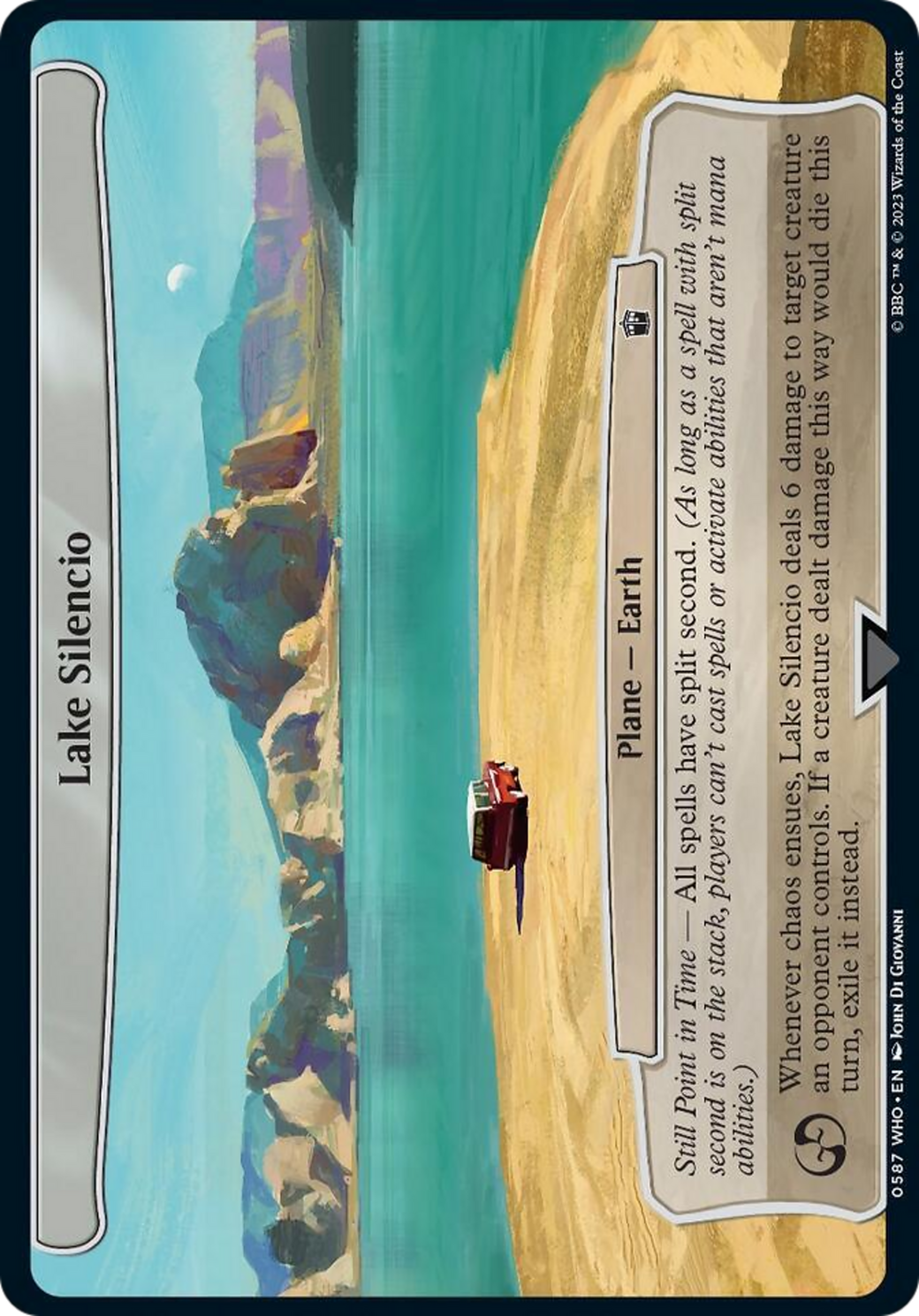Lake Silencio [Doctor Who] | Deep Dive Games St. Marys