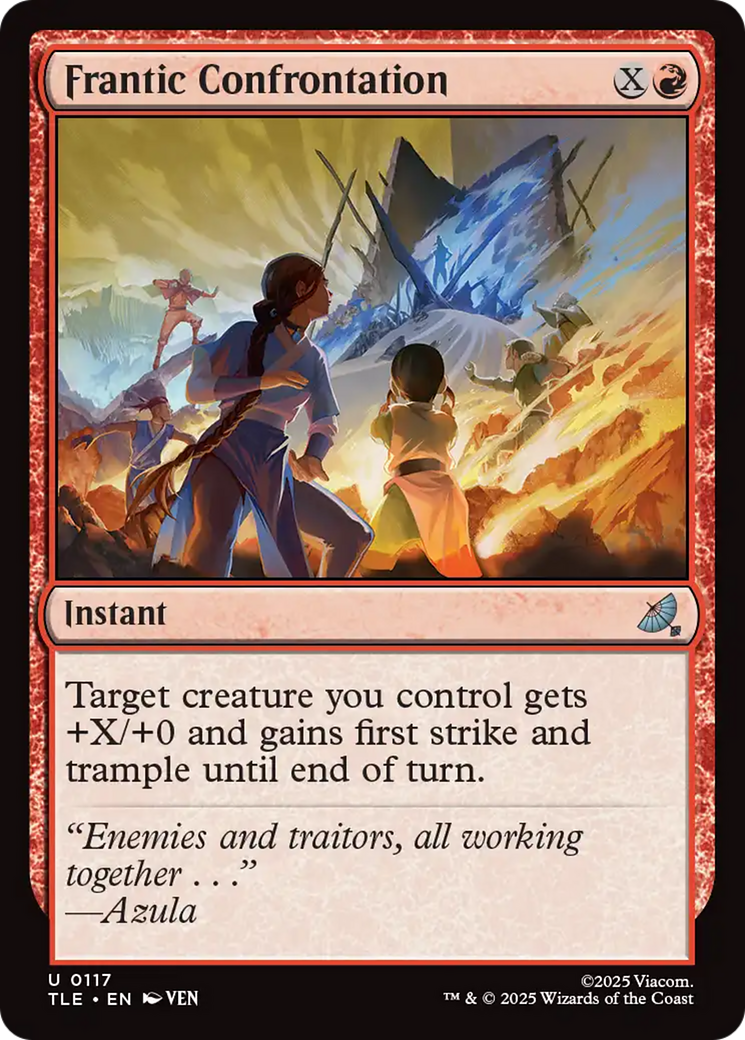 Frantic Confrontation [Avatar: The Last Airbender: Eternal-Legal] | Deep Dive Games St. Marys