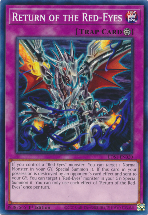 Return of the Red-Eyes [LDS1-EN020] Common | Deep Dive Games St. Marys