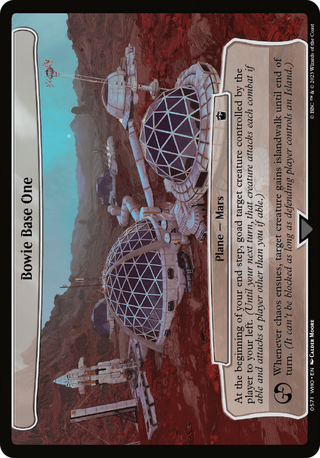 Bowie Base One [Doctor Who] | Deep Dive Games St. Marys