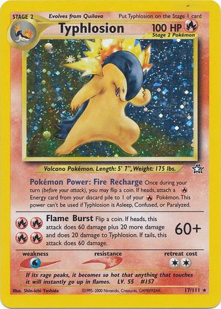 Typhlosion (17/111) [Neo Genesis Unlimited] | Deep Dive Games St. Marys