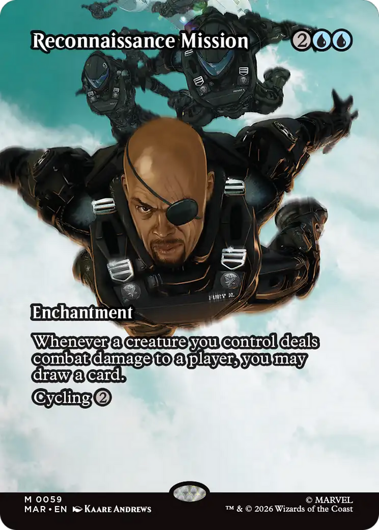 Reconnaissance Mission (Borderless) [Marvel Universe: Eternal-Legal] | Deep Dive Games St. Marys
