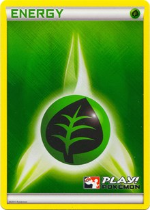 Grass Energy (2011 Play Pokemon Promo) [League & Championship Cards] | Deep Dive Games St. Marys