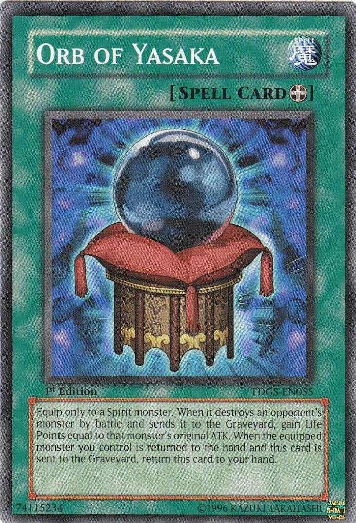 Orb of Yasaka [TDGS-EN055] Common | Deep Dive Games St. Marys