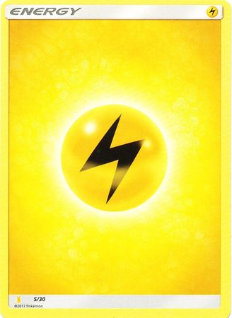 Lightning Energy (5/30) [Sun & Moon: Trainer Kit - Alolan Raichu] | Deep Dive Games St. Marys