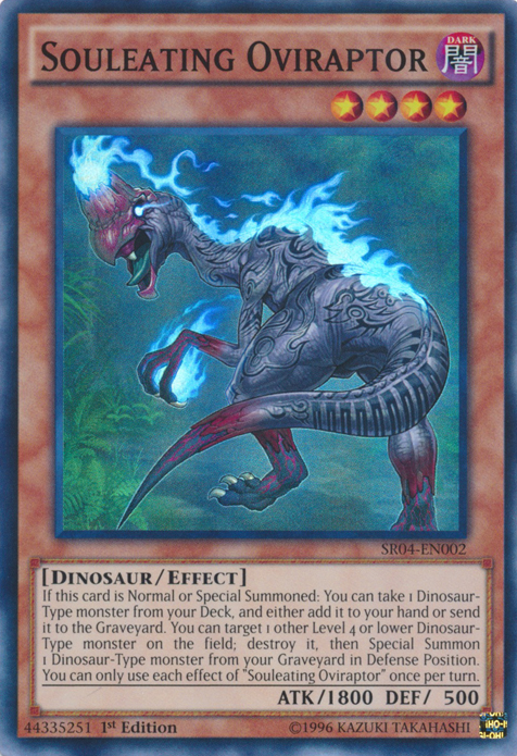 Souleating Oviraptor [SR04-EN002] Super Rare | Deep Dive Games St. Marys