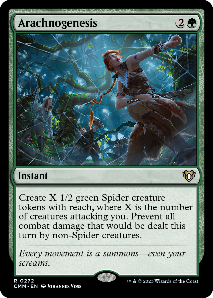 Arachnogenesis [Commander Masters] | Deep Dive Games St. Marys