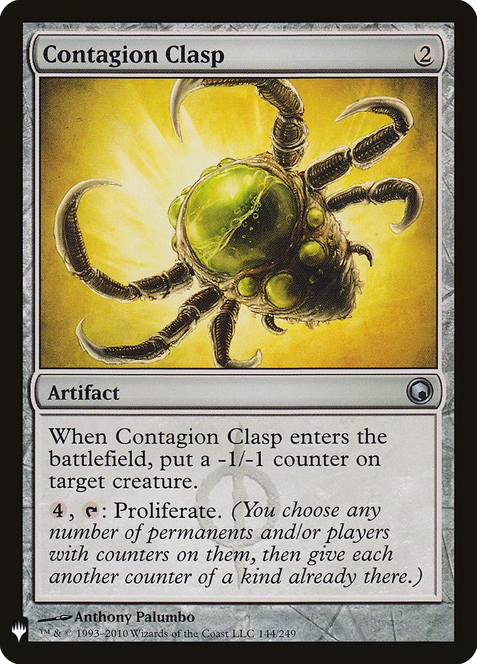 Contagion Clasp [Mystery Booster] | Deep Dive Games St. Marys