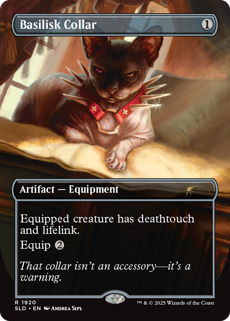 Basilisk Collar (1920) (Rainbow Foil) [Secret Lair Drop Series] | Deep Dive Games St. Marys