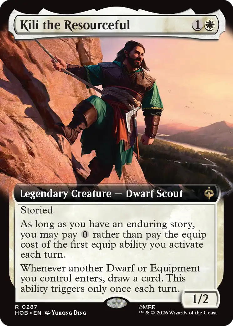 Kili the Resourceful (Extended Art) [The Hobbit] | Deep Dive Games St. Marys