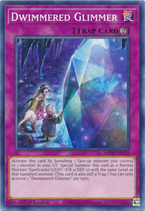 Dwimmered Glimmer [MP20-EN139] Common | Deep Dive Games St. Marys