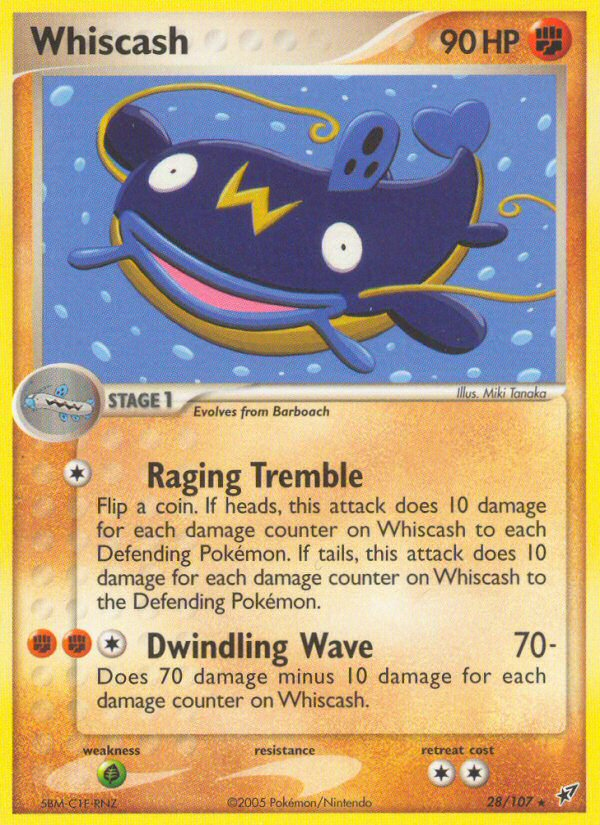 Whiscash (28/107) [EX: Deoxys] | Deep Dive Games St. Marys