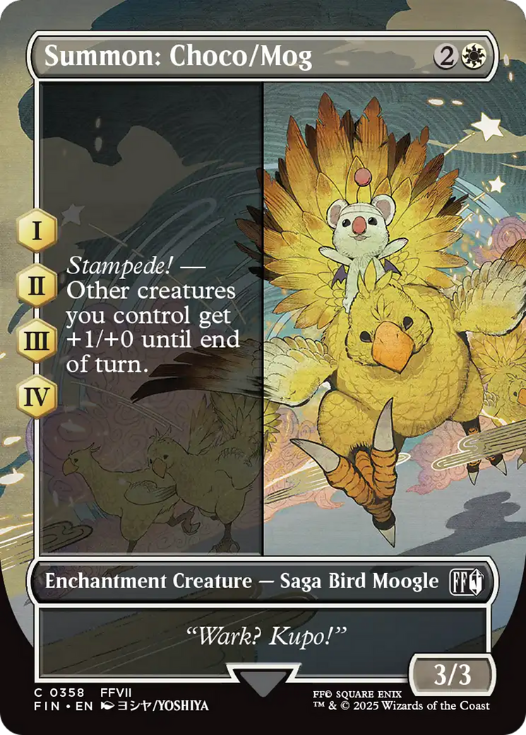 Summon: Choco/Mog (Borderless) [FINAL FANTASY] | Deep Dive Games St. Marys