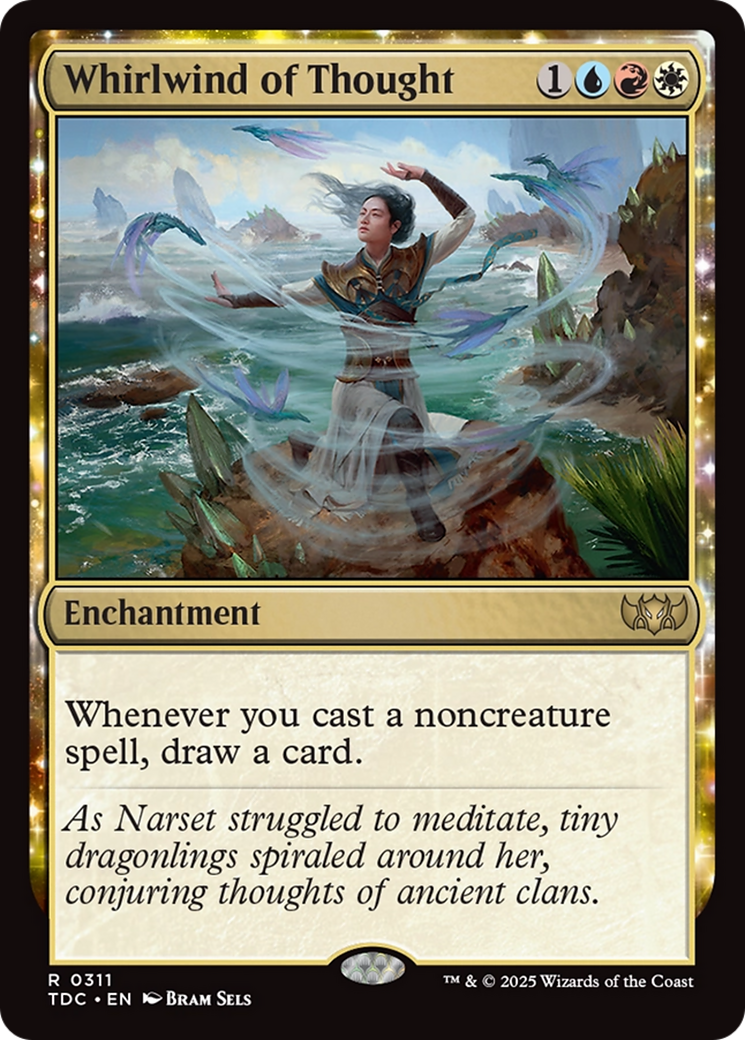 Whirlwind of Thought [Tarkir: Dragonstorm Commander] | Deep Dive Games St. Marys