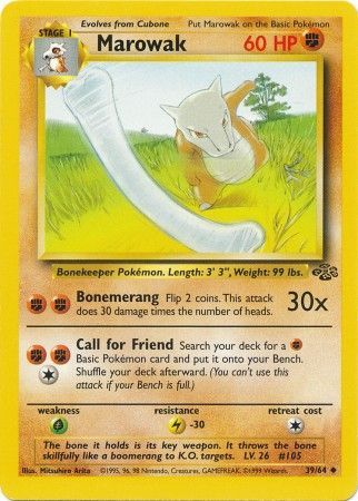 Marowak (39/64) [Jungle Unlimited] | Deep Dive Games St. Marys