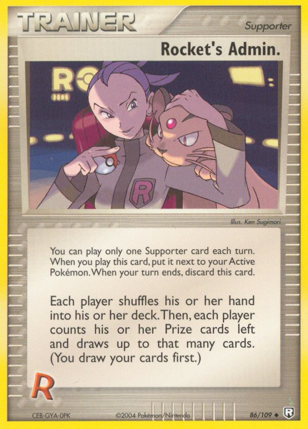 Rocket's Admin. (86/109) [EX: Team Rocket Returns] | Deep Dive Games St. Marys