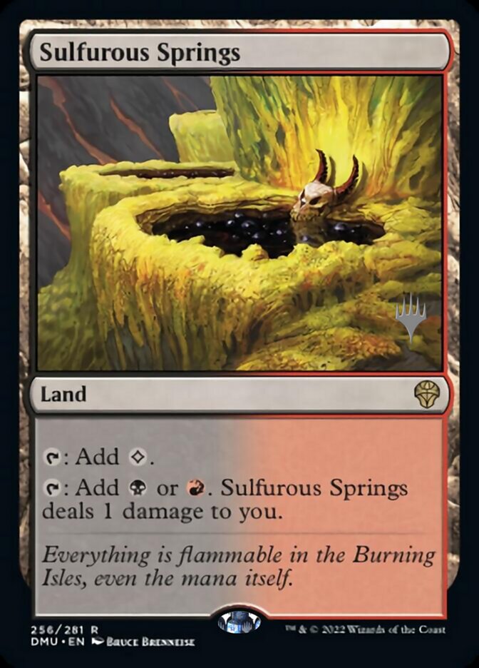 Sulfurous Springs (Promo Pack) [Dominaria United Promos] | Deep Dive Games St. Marys