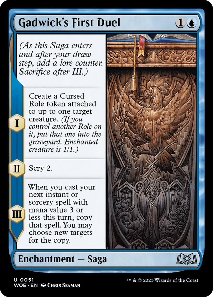 Gadwick's First Duel [Wilds of Eldraine] | Deep Dive Games St. Marys