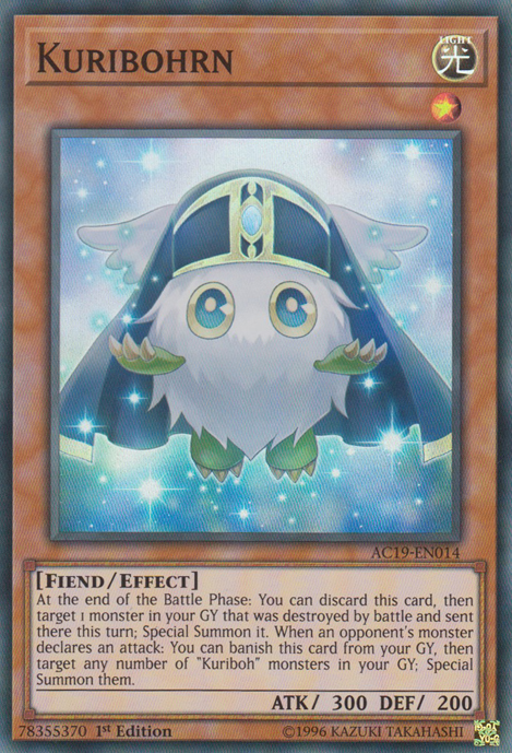 Kuribohrn [AC19-EN014] Super Rare | Deep Dive Games St. Marys