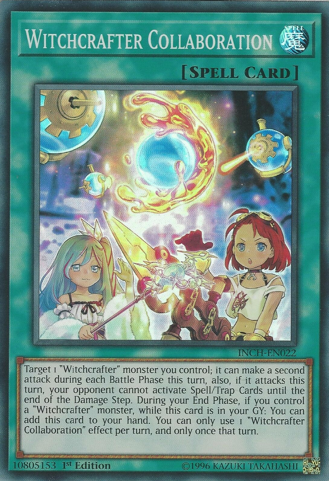 Witchcrafter Collaboration [INCH-EN022] Super Rare | Deep Dive Games St. Marys