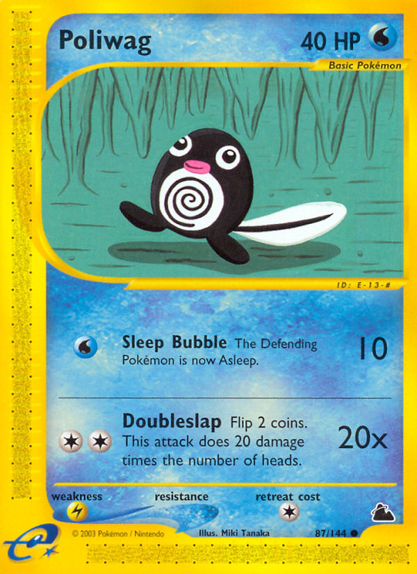 Poliwag (87/144) [Skyridge] | Deep Dive Games St. Marys