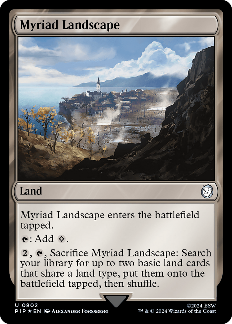 Myriad Landscape (Surge Foil) [Fallout] | Deep Dive Games St. Marys