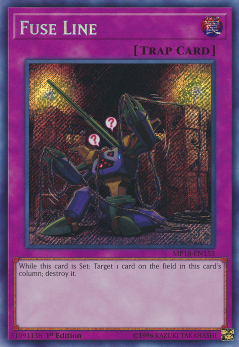 Fuse Line [MP18-EN155] Secret Rare | Deep Dive Games St. Marys