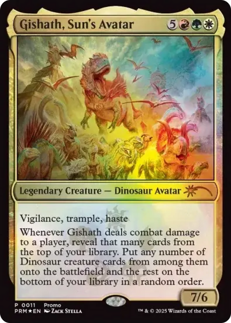 Gishath, Sun's Avatar [Media Promos] | Deep Dive Games St. Marys