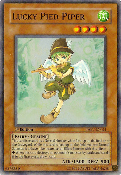 Lucky Pied Piper [TAEV-EN021] Super Rare | Deep Dive Games St. Marys