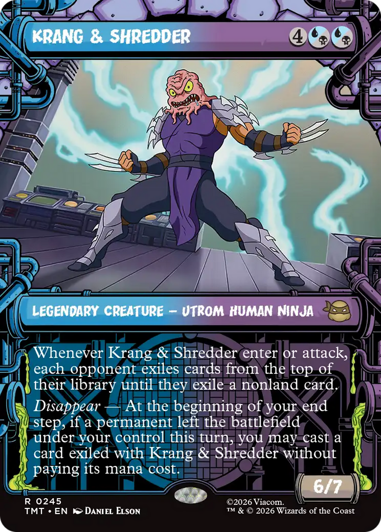 Krang & Shredder (Showcase) [Teenage Mutant Ninja Turtles] | Deep Dive Games St. Marys