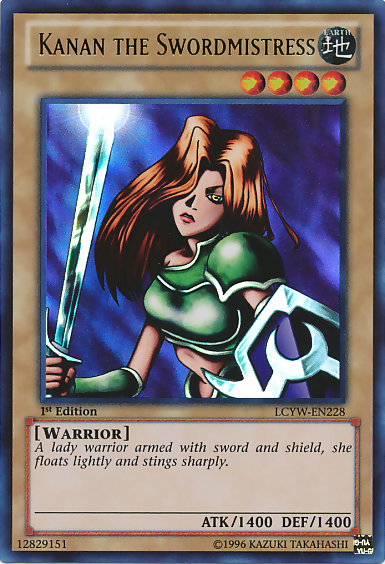 Kanan the Swordmistress [LCYW-EN228] Ultra Rare | Deep Dive Games St. Marys