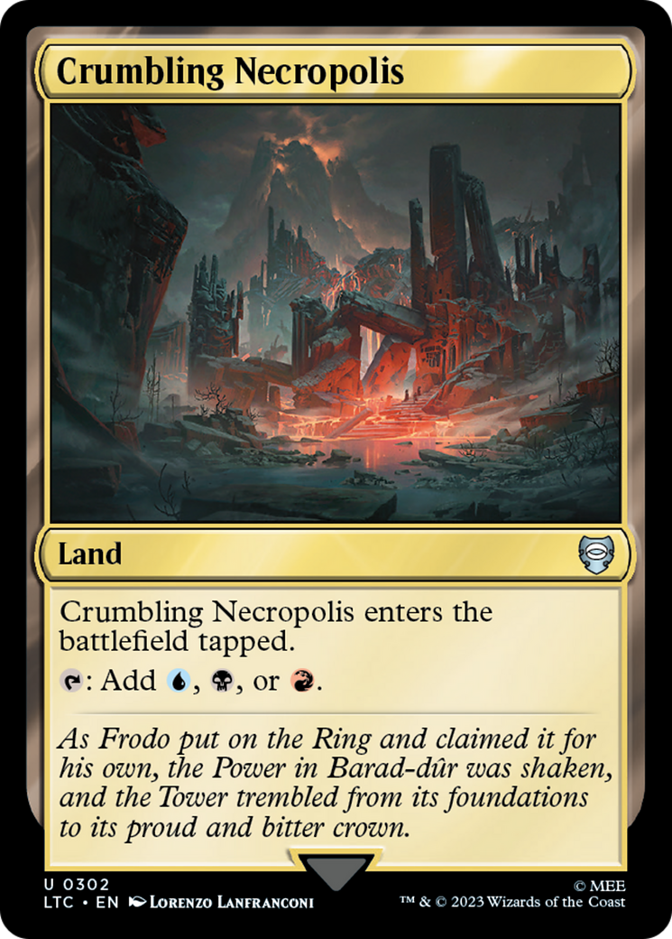 Crumbling Necropolis [The Lord of the Rings: Tales of Middle-Earth Commander] | Deep Dive Games St. Marys