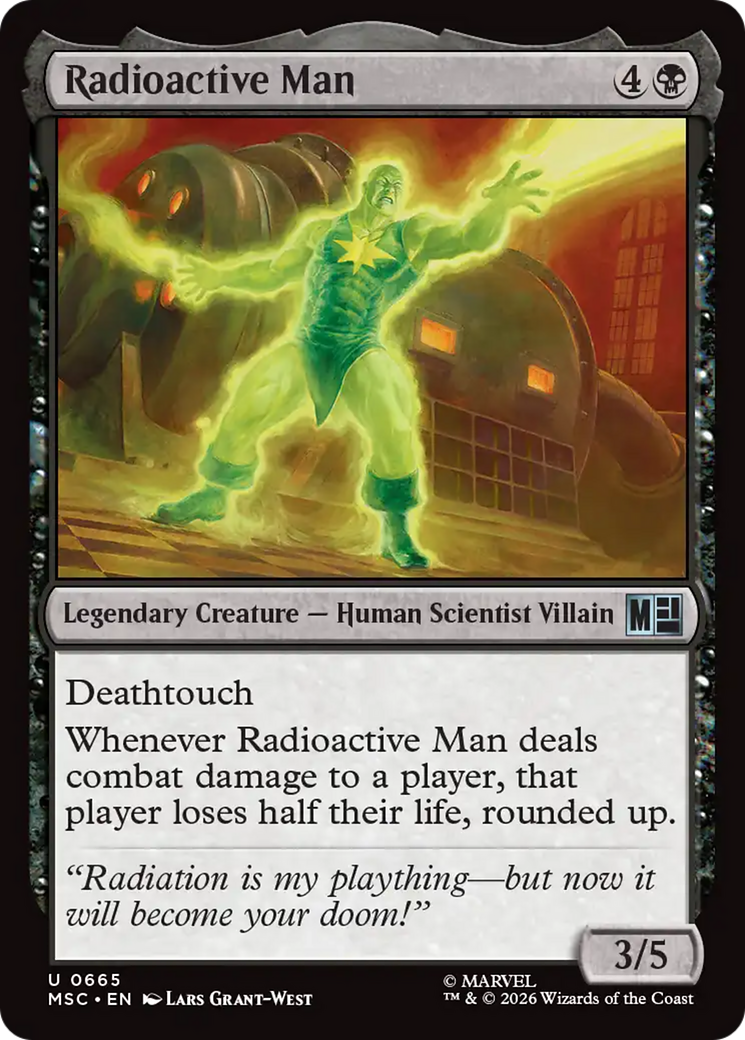 Radioactive Man [Marvel Super Heroes Commander] | Deep Dive Games St. Marys
