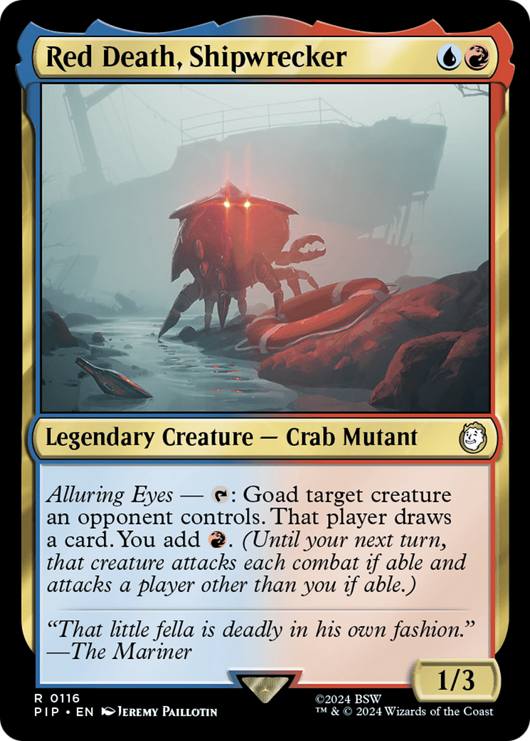 Red Death, Shipwrecker [Fallout] | Deep Dive Games St. Marys
