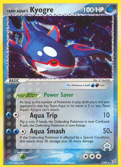 Team Aqua's Kyogre (3/95) [EX: Team Magma vs Team Aqua] | Deep Dive Games St. Marys