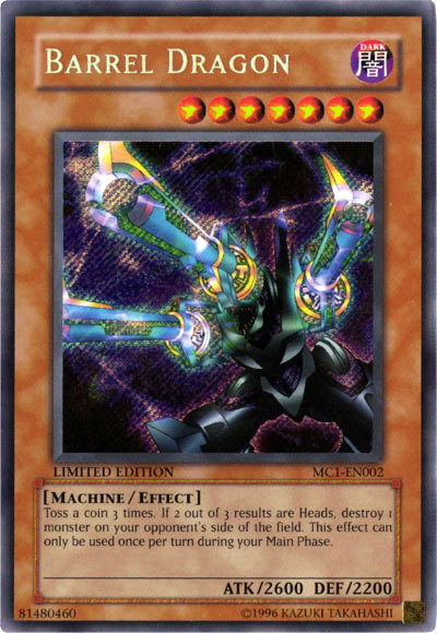 Barrel Dragon [MC1-EN002] Secret Rare | Deep Dive Games St. Marys