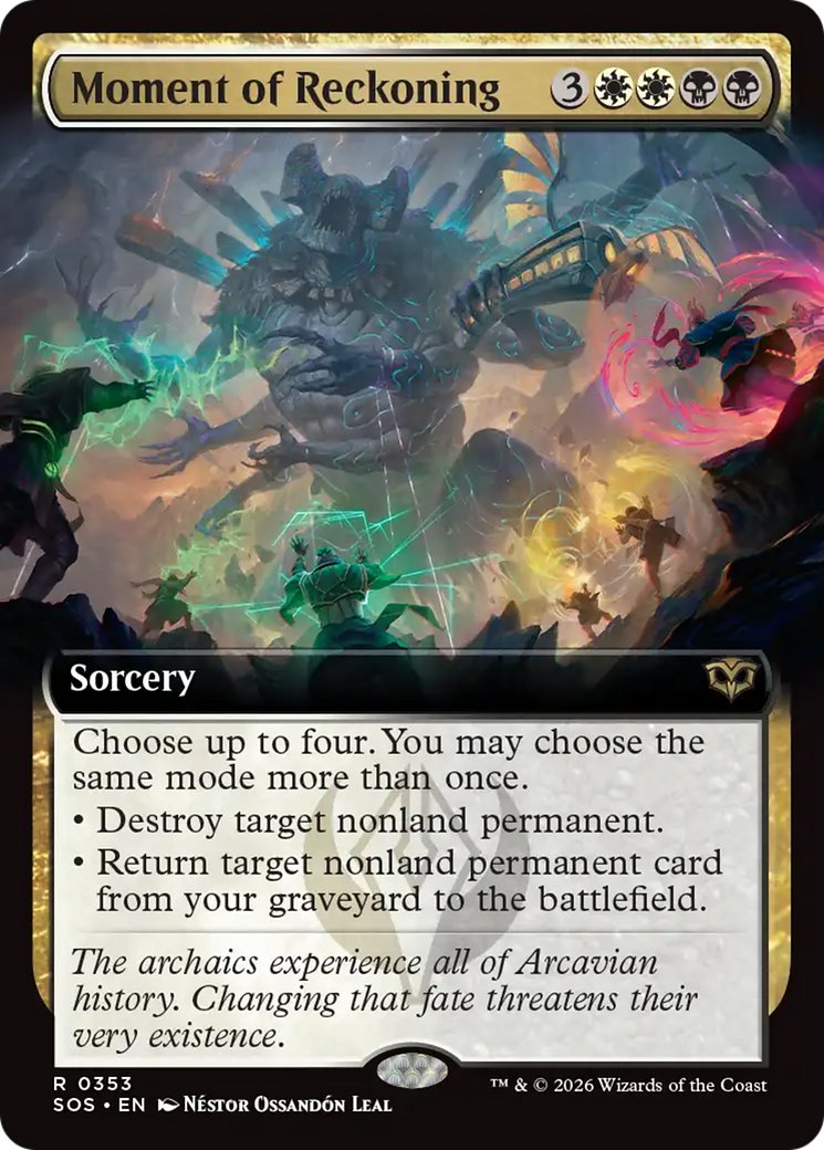 Moment of Reckoning (Extended Art) [Secrets of Strixhaven] | Deep Dive Games St. Marys
