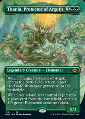 Titania, Protector of Argoth (Borderless Alternate Art) [Modern Horizons 2] | Deep Dive Games St. Marys