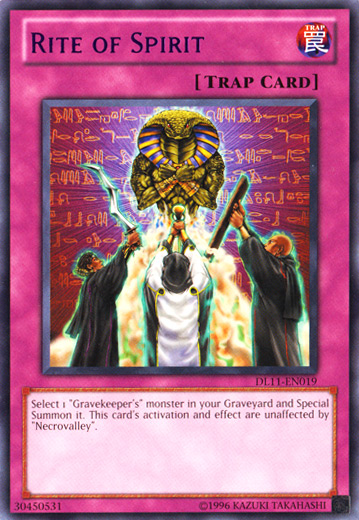 Rite of Spirit (Blue) [DL11-EN019] Rare | Deep Dive Games St. Marys