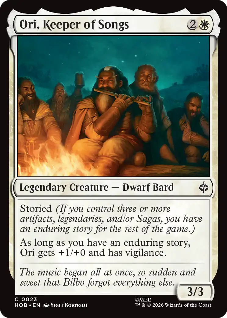Ori, Keeper of Songs [The Hobbit] | Deep Dive Games St. Marys