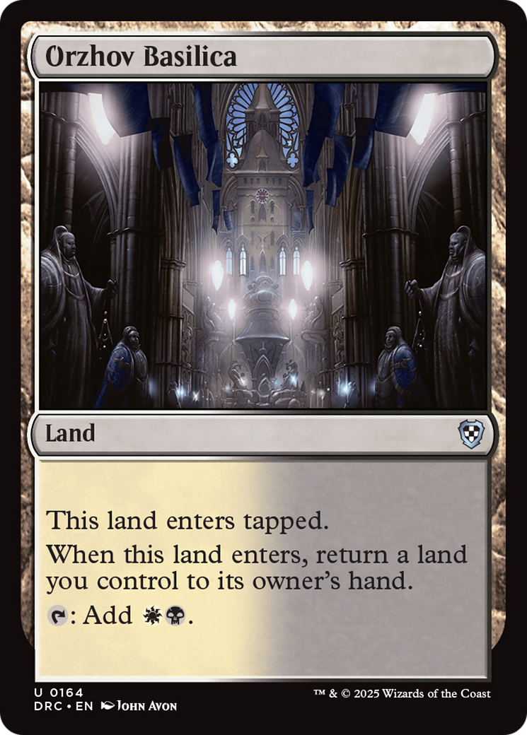 Orzhov Basilica [Aetherdrift Commander] | Deep Dive Games St. Marys