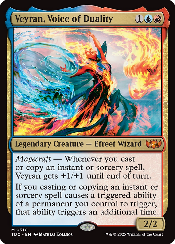 Veyran, Voice of Duality [Tarkir: Dragonstorm Commander] | Deep Dive Games St. Marys