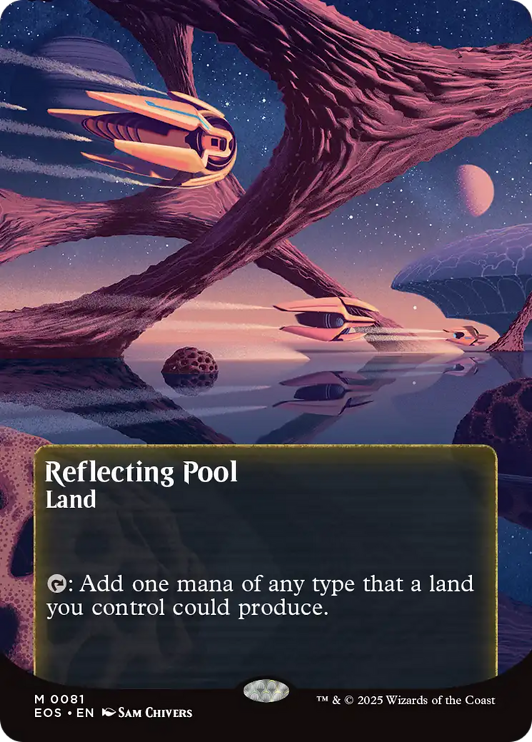 Reflecting Pool (0081) (Borderless) [Edge of Eternities: Stellar Sights] | Deep Dive Games St. Marys