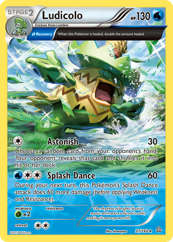 Ludicolo (37/160) [XY: Primal Clash] | Deep Dive Games St. Marys